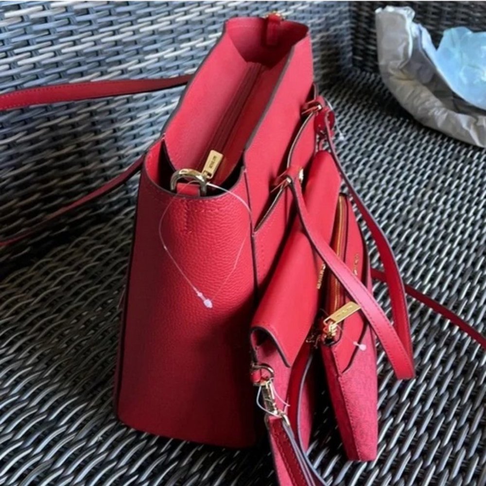 Michael Kors Maisie Large 3in1 Tote Bag Leather - Picture 4 of 16